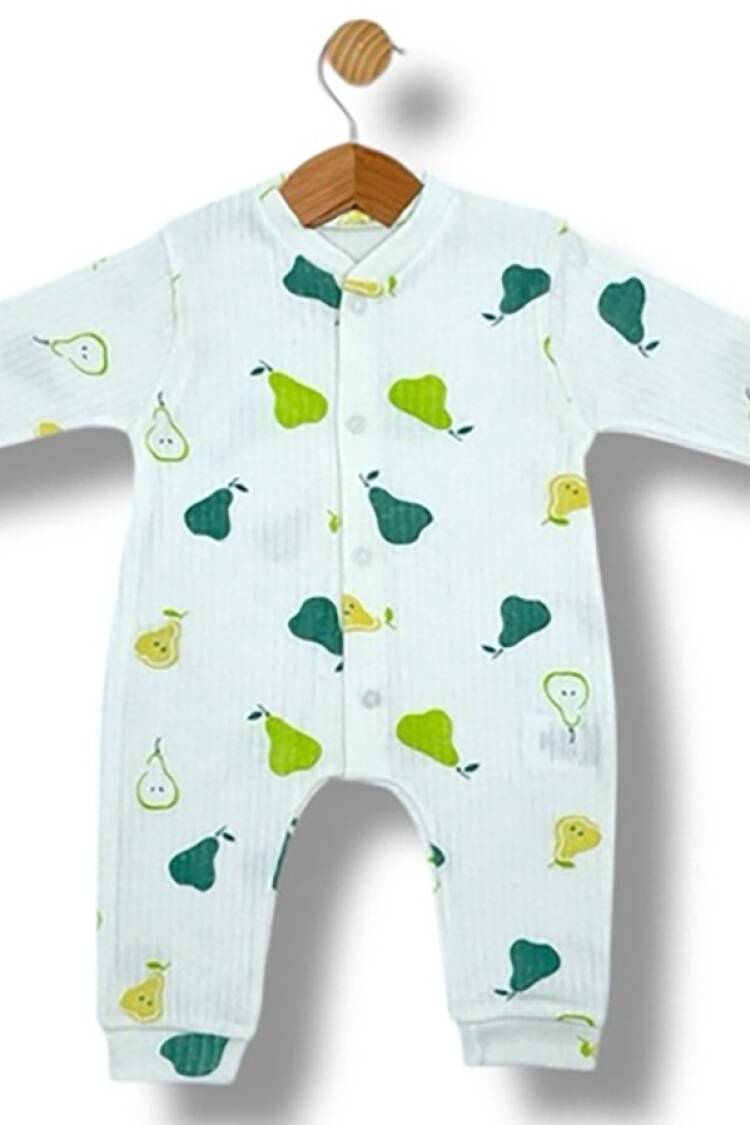 Baby Rompers and Overalls - B1 - Armut Desenli Raporlu Kız Bebe Tulum - Brand: SÜPERMİNİ - Women & Kids, Baby Clothes Wholesale - Globality Store