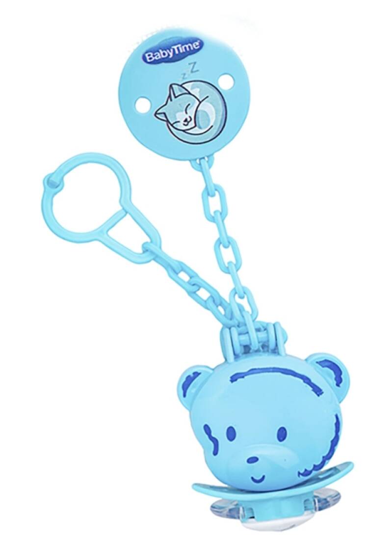 Anne Bebek Araç &amp; Gereç - B1 - Askılı ve Saklama Kablı Emzik Set - Brand: BABY TİME - Women & Kids, Baby Clothes Wholesale - Globality Store