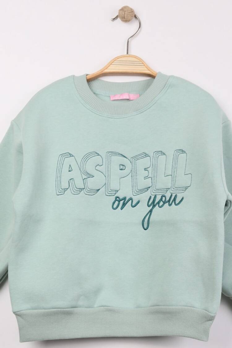 Girls' Tops - B1 - Aspell Baskılı Kız Sweat Şardonlu 3 ip - Brand: FİRST KİDS - Women & Kids, Baby Clothes Wholesale - Globality Store