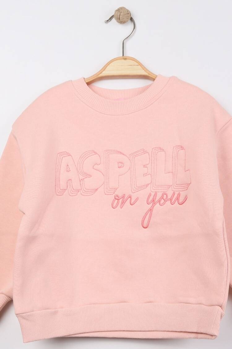 Girls' Tops - B1 - Aspell Baskılı Kız Sweat Şardonlu 3 ip - Brand: FİRST KİDS - Women & Kids, Baby Clothes Wholesale - Globality Store