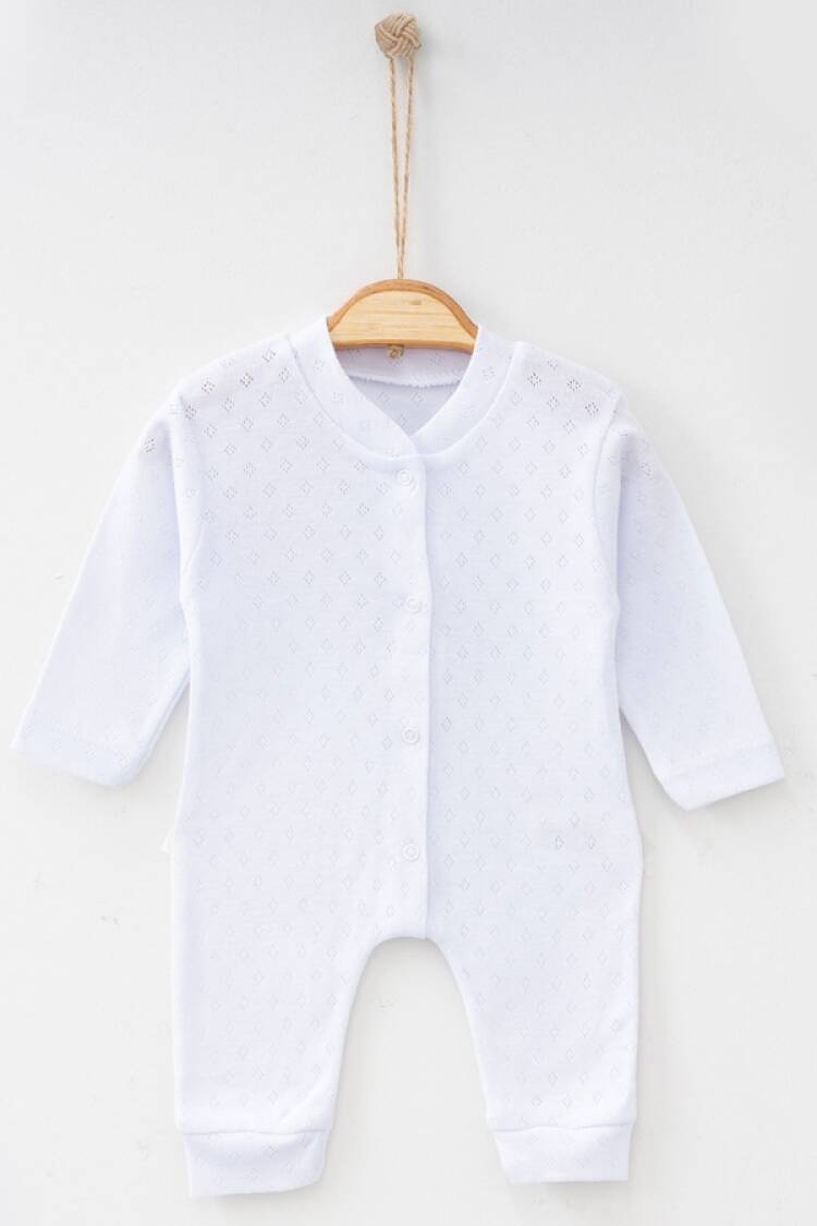 Baby Rompers and Overalls - B1 - Baklava Desenli Unisex Tulum - Brand: NAYINOM - Women & Kids, Baby Clothes Wholesale - Globality Store