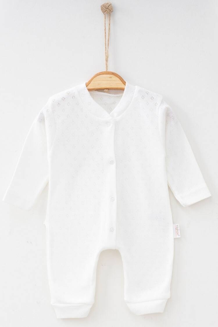Baby Rompers and Overalls - B1 - Baklava Desenli Unisex Tulum - Brand: NAYINOM - Women & Kids, Baby Clothes Wholesale - Globality Store
