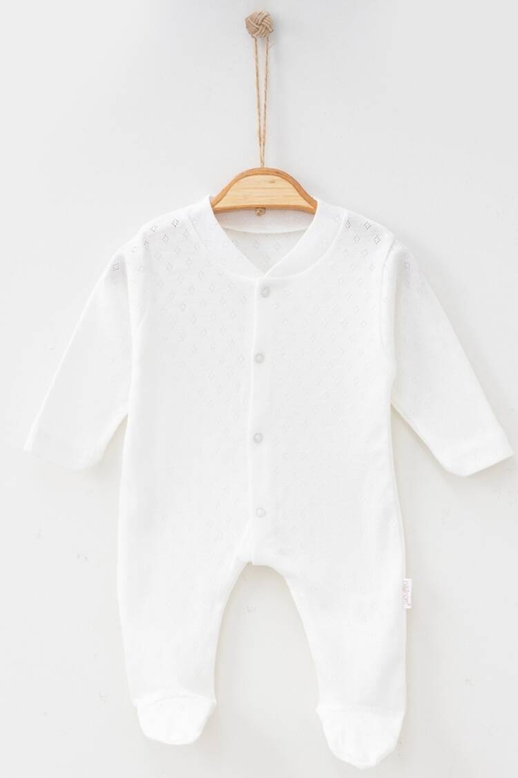 Baby Rompers and Overalls - B1 - Baklava Desenli Unisex Tulum - Brand: NAYINOM - Women & Kids, Baby Clothes Wholesale - Globality Store