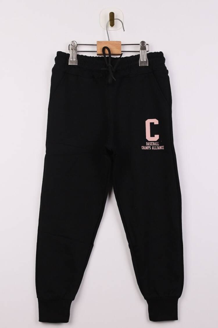 Girls' Suits - B1 - Baseball Baskılı Kız Tek Alt - Brand: CARİBOU - Women & Kids, Baby Clothes Wholesale - Globality Store