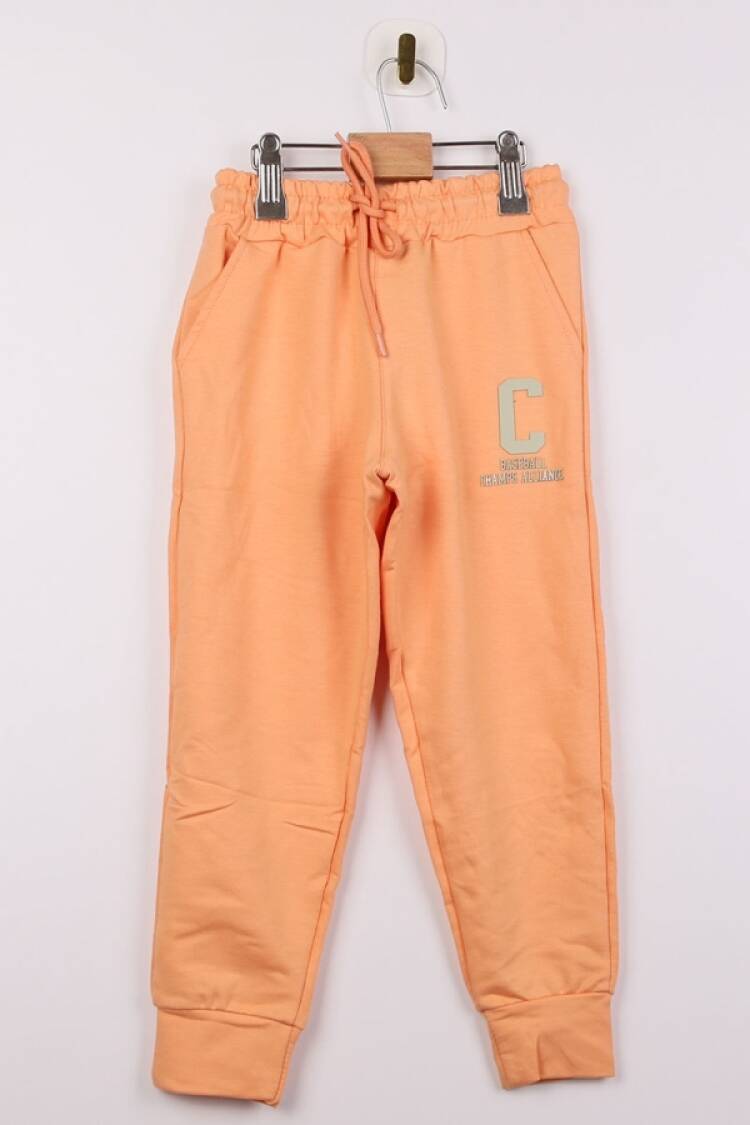 Girls' Suits - B1 - Baseball Baskılı Kız Tek Alt - Brand: CARİBOU - Women & Kids, Baby Clothes Wholesale - Globality Store