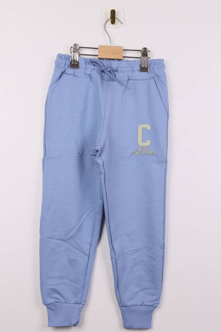 Girls' Suits - B1 - Baseball Baskılı Kız Tek Alt - Brand: CARİBOU - Women & Kids, Baby Clothes Wholesale - Globality Store