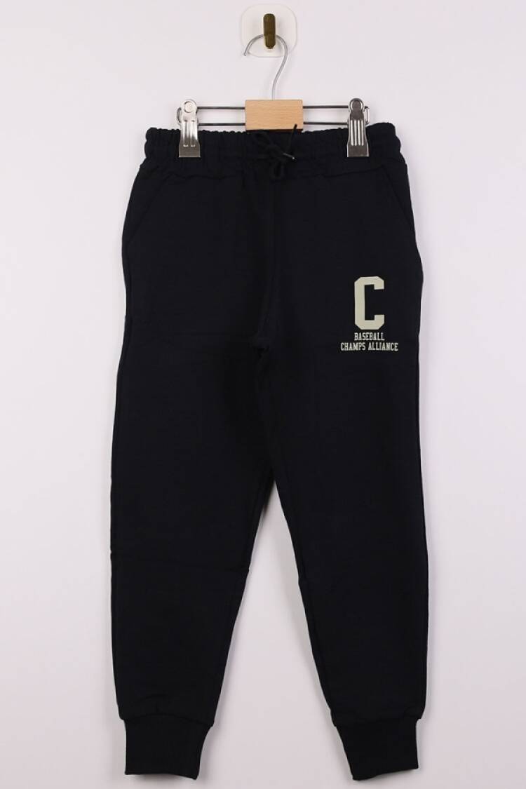 Girls' Suits - B1 - Baseball Baskılı Kız Tek Alt - Brand: CARİBOU - Women & Kids, Baby Clothes Wholesale - Globality Store