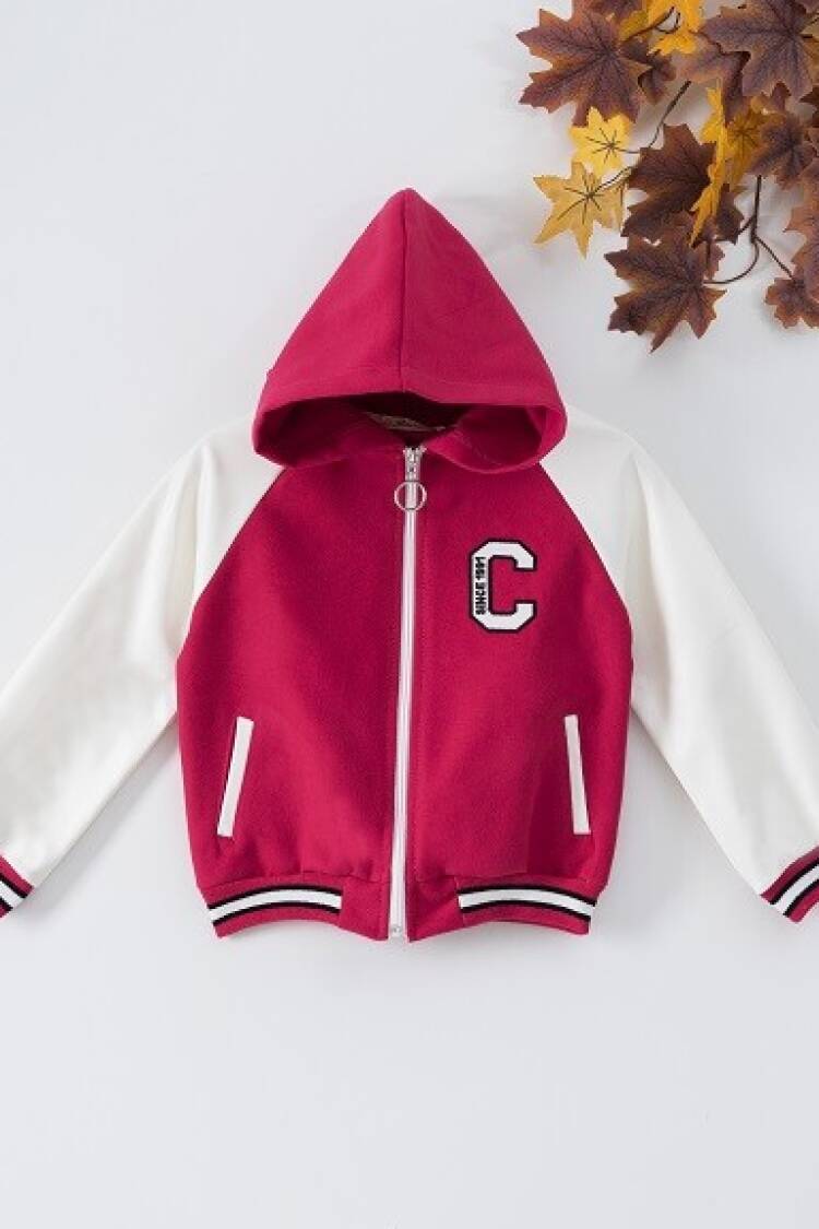 Girls' Outerwear - COLLEGE KAPONLU HIRKA 1016-22255 - Brand: Büşra Bebe - Women & Kids, Baby Clothes Wholesale - Globality Store