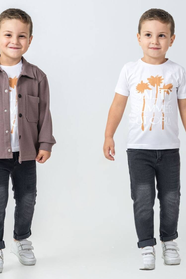 Boys' Sets - B1 - Cepli Ceketli Erkek Takım - Brand: BARKOD - Women & Kids, Baby Clothes Wholesale - Globality Store