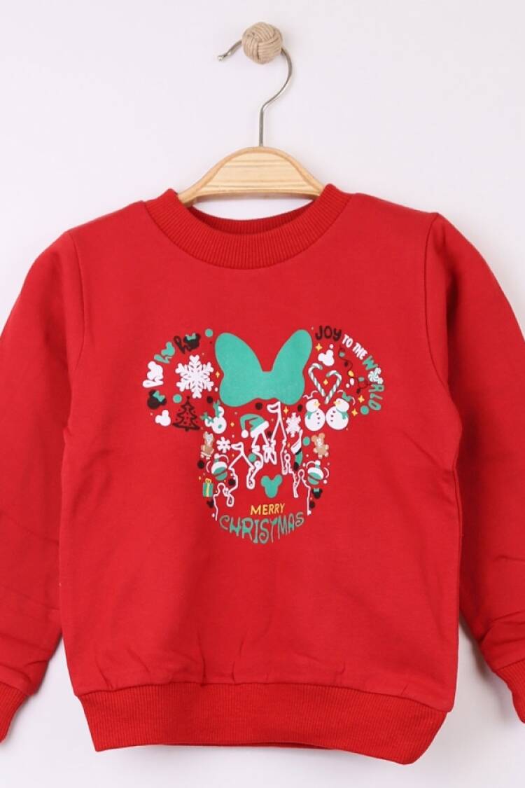 Boys' Tops - B1 - Christmas Baskılı Noel Yılbaşı Sweat 2 İp Şardonlu - Brand: LYRA KİDS - Women & Kids, Baby Clothes Wholesale - Globality Store