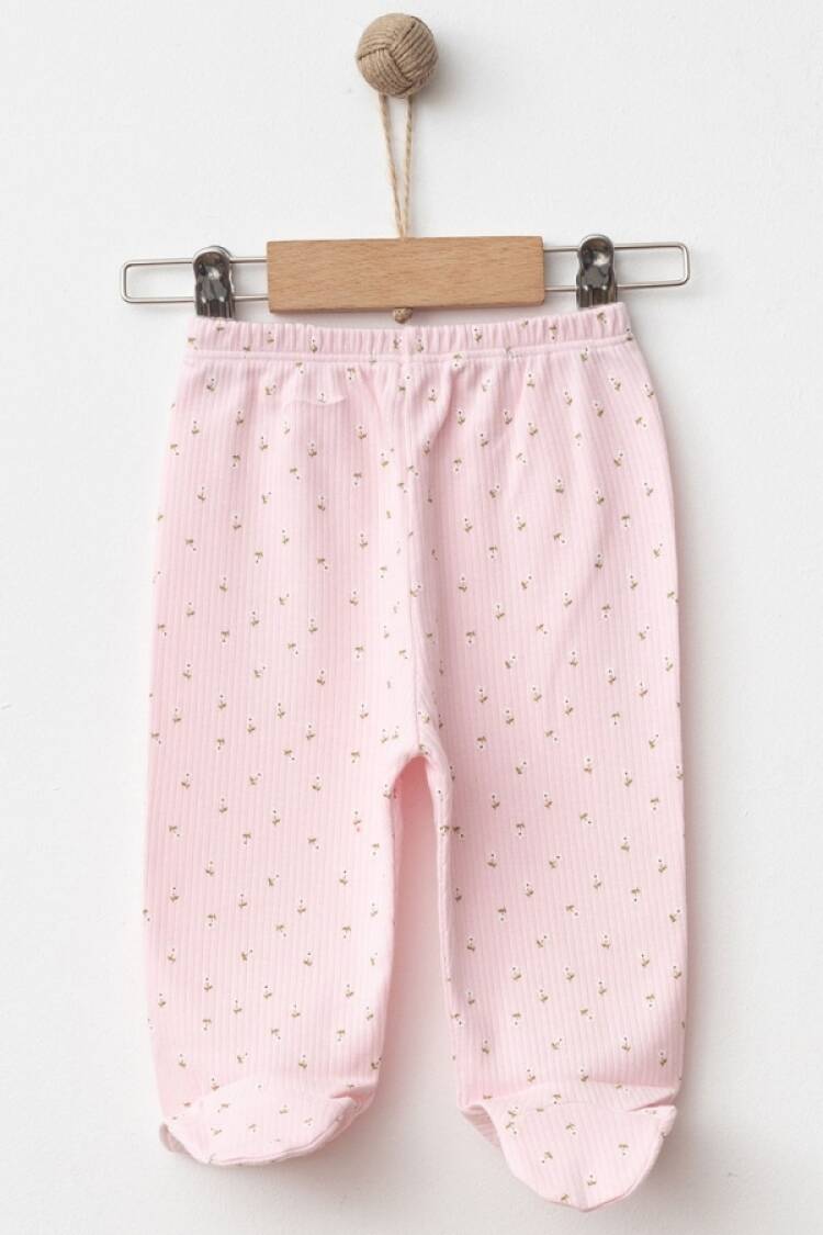 Baby Rompers and Overalls - B1 - Çiçek Desenli Kız Tek Alt - Brand: NAYINOM - Women & Kids, Baby Clothes Wholesale - Globality Store