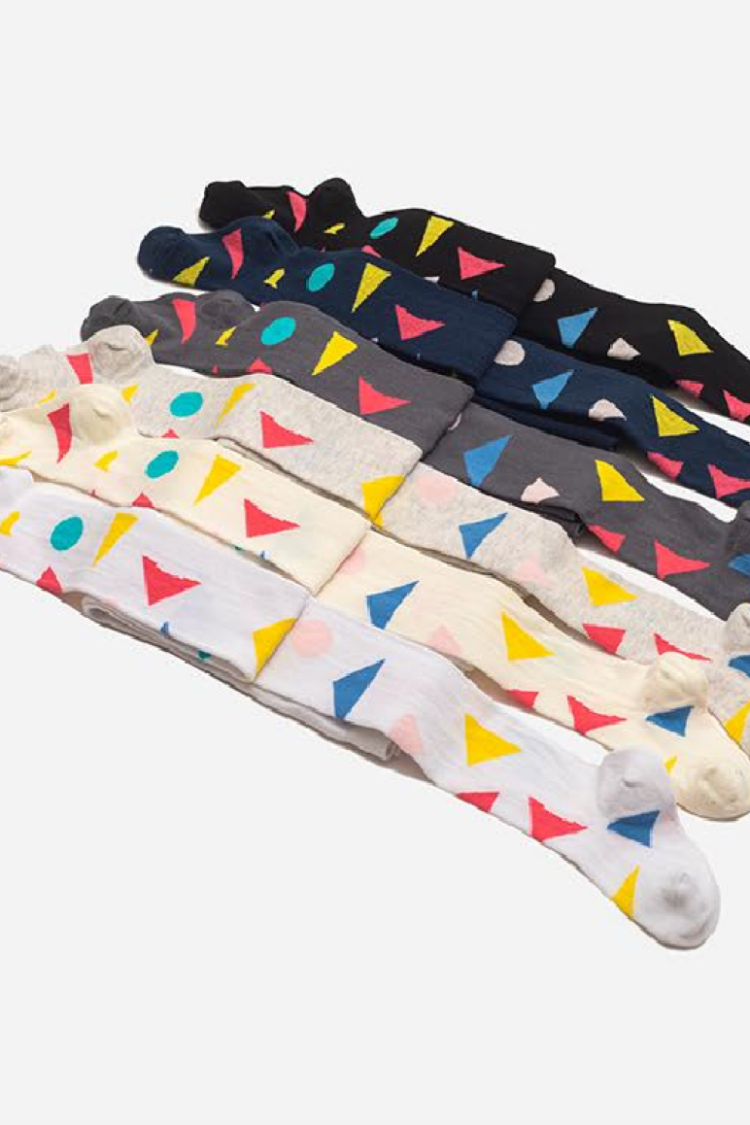 Girls' Socks & Underwear - Çocuk Külotlu Çorap 1064-ÇKLT-017-21 - Brand: Defne - Women & Kids, Baby Clothes Wholesale - Globality Store
