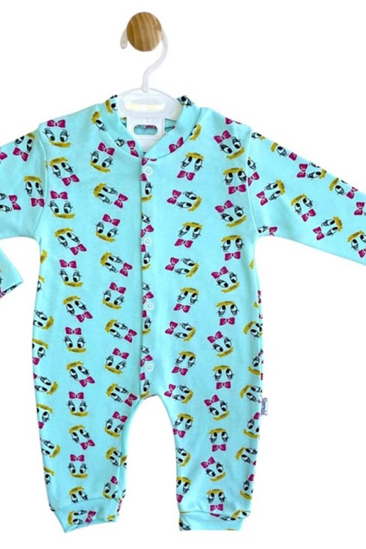 Baby Rompers and Overalls - B1 - Daisy Duck Desenli Kız Bebe Tulum - Brand: SÜPERMİNİ - Women & Kids, Baby Clothes Wholesale - Globality Store
