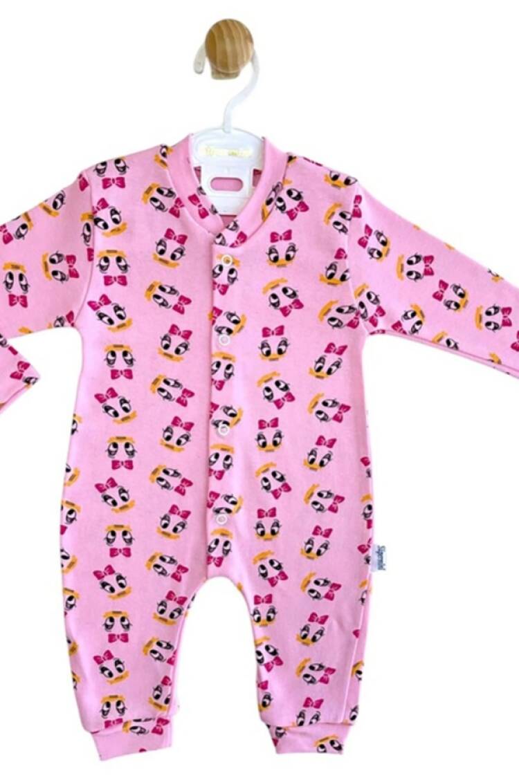 Baby Rompers and Overalls - B1 - Daisy Duck Desenli Kız Bebe Tulum - Brand: SÜPERMİNİ - Women & Kids, Baby Clothes Wholesale - Globality Store