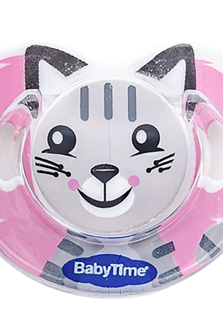 Anne Bebek Araç &amp; Gereç - B1 - Damaklı Desenli Mat Emzik 6-18 Ay - Brand: BABY TİME - Women & Kids, Baby Clothes Wholesale - Globality Store
