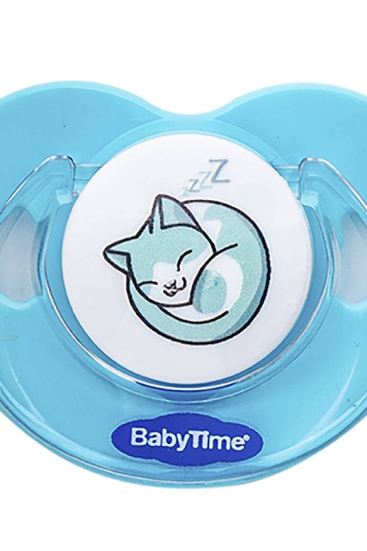 Anne Bebek Araç &amp; Gereç - B1 - Damaklı Mat Emzik +18 Ay - Brand: BABY TİME - Women & Kids, Baby Clothes Wholesale - Globality Store