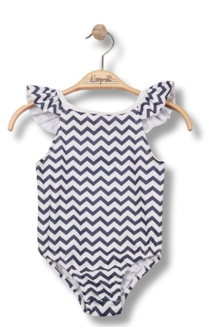 Mayo &amp; Deniz Şortu - B1 - Desenli Kız Mayo - Brand: LYRA KİDS - Women & Kids, Baby Clothes Wholesale - Globality Store
