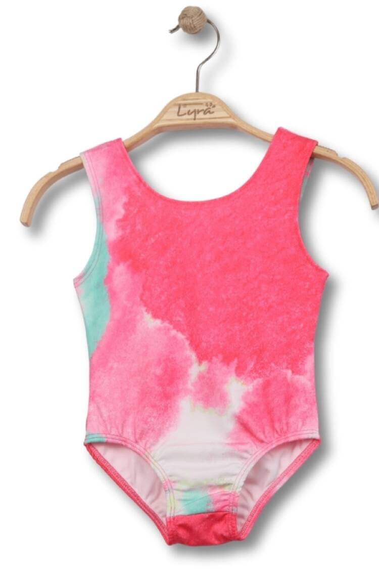 Mayo &amp; Deniz Şortu - B1 - Desenli Kız Mayo - Brand: LYRA KİDS - Women & Kids, Baby Clothes Wholesale - Globality Store