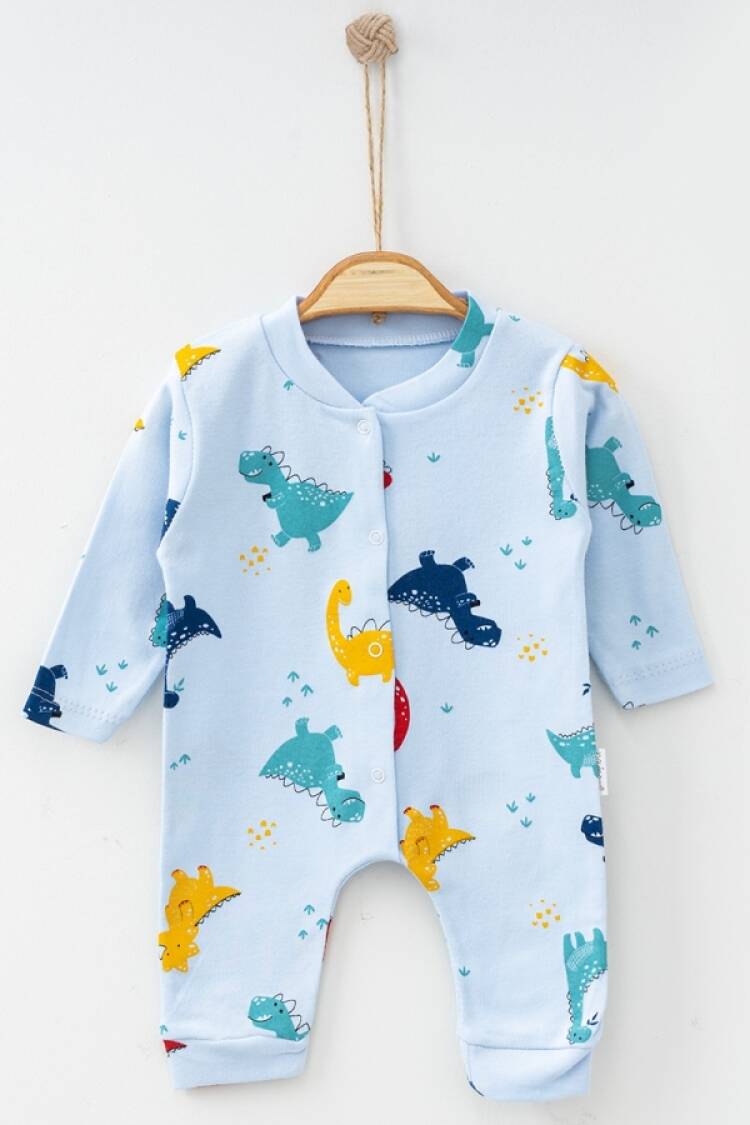 Baby Rompers and Overalls - B1 - Dinozor Desenli Erkek Tulum - Brand: NAYINOM - Women & Kids, Baby Clothes Wholesale - Globality Store
