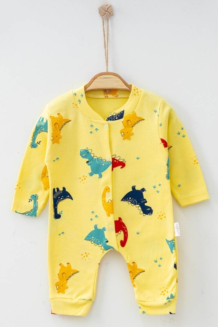 Baby Rompers and Overalls - B1 - Dinozor Desenli Erkek Tulum - Brand: NAYINOM - Women & Kids, Baby Clothes Wholesale - Globality Store