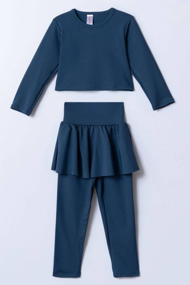 Girls' Suits - B1 - Etekli Kız Spor Takım - Brand: LYRA KİDS - Women & Kids, Baby Clothes Wholesale - Globality Store