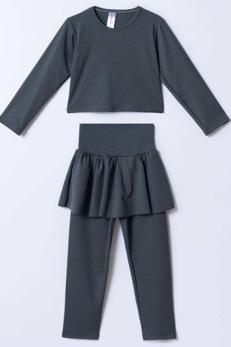 Girls' Suits - B1 - Etekli Kız Spor Takım - Brand: LYRA KİDS - Women & Kids, Baby Clothes Wholesale - Globality Store