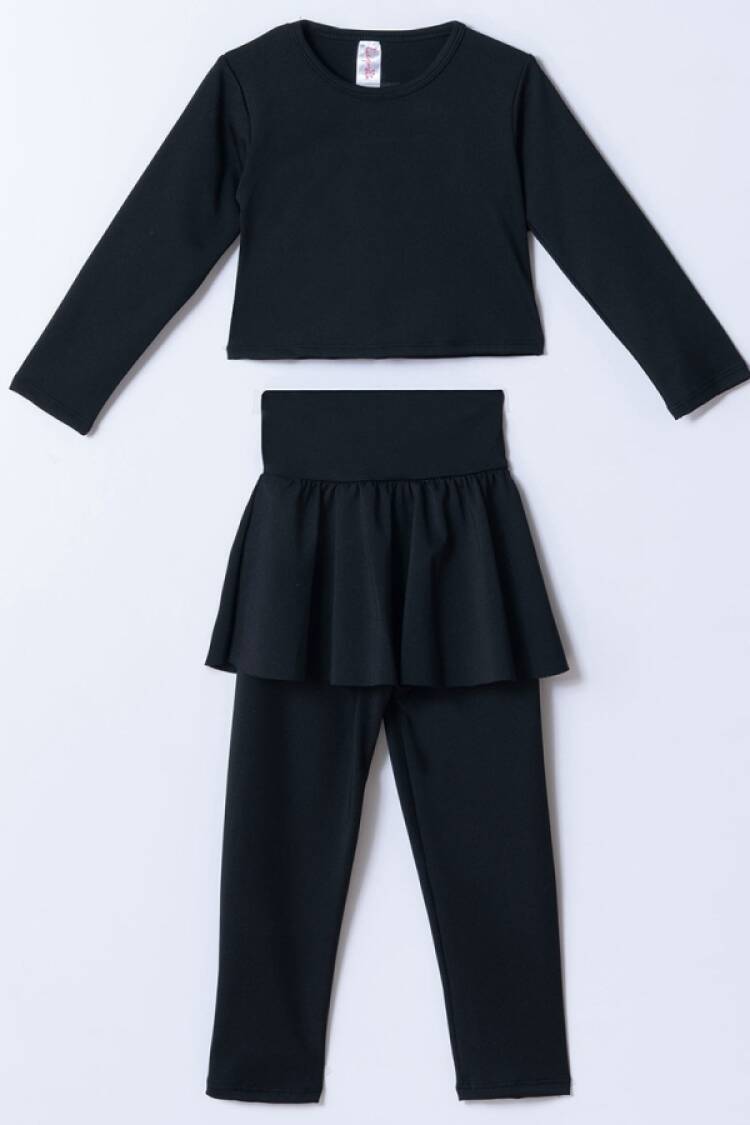 Girls' Suits - B1 - Etekli Kız Spor Takım - Brand: LYRA KİDS - Women & Kids, Baby Clothes Wholesale - Globality Store