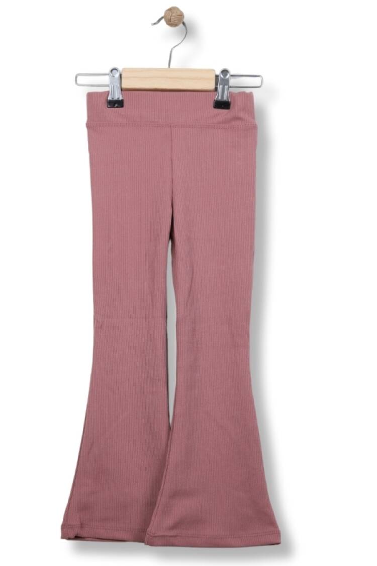 Girls' Bottom Wear - B1 - Fitilli İspanyol Paça Tayt - Brand: LANGA - Women & Kids, Baby Clothes Wholesale - Globality Store