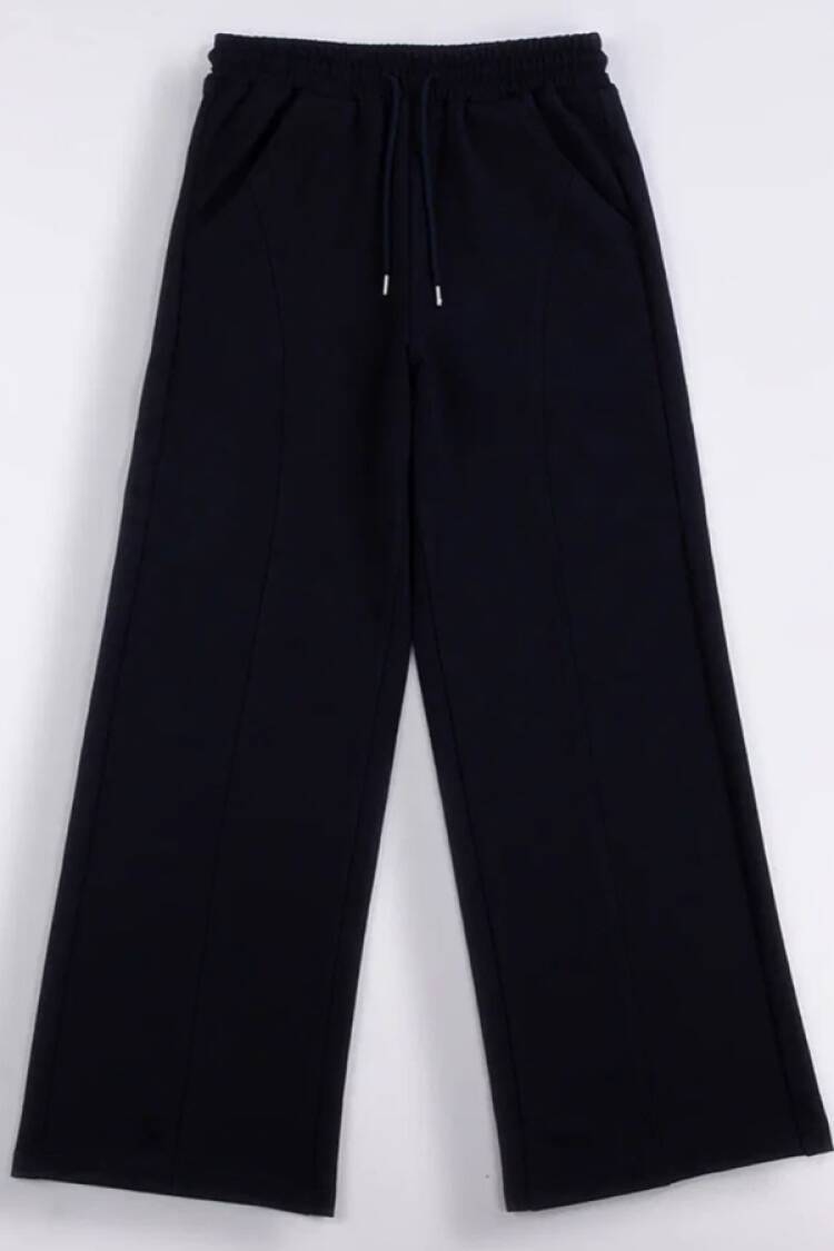 Girls' Suits - B1 - Geniş Paçalı Kız Tek Alt - Brand: CARİBOU - Women & Kids, Baby Clothes Wholesale - Globality Store