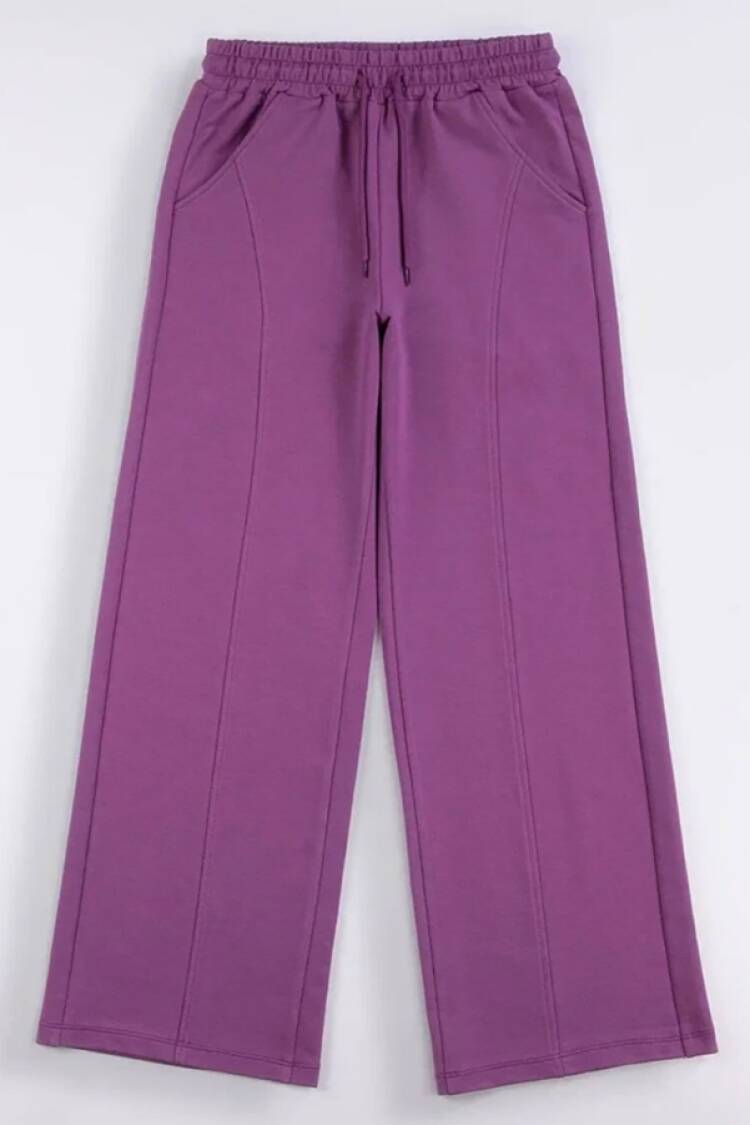 Girls' Suits - B1 - Geniş Paçalı Kız Tek Alt - Brand: CARİBOU - Women & Kids, Baby Clothes Wholesale - Globality Store