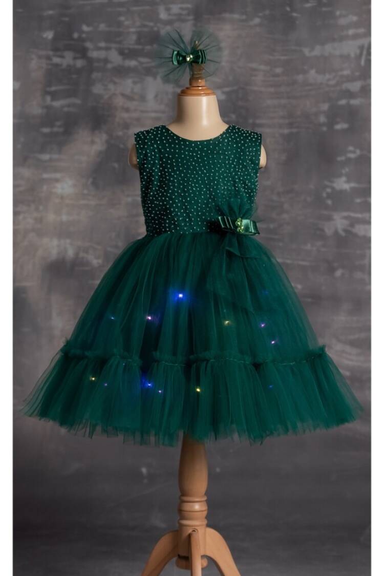 Girl's Dress - Işıklı Abiye 1042-2335 - Brand: Tivido - Women & Kids, Baby Clothes Wholesale - Globality Store