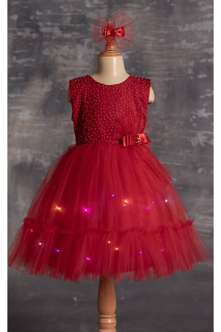 Girl's Dress - Işıklı Abiye 1042-2335 - Brand: Tivido - Women & Kids, Baby Clothes Wholesale - Globality Store