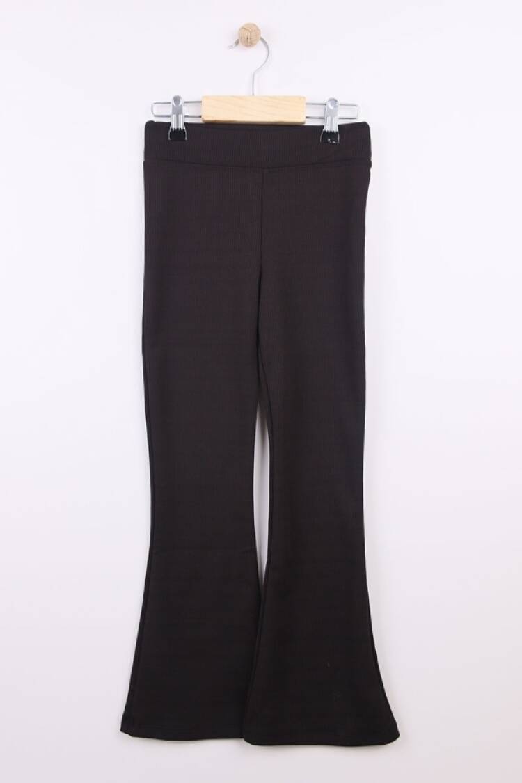 Girls' Bottom Wear - B1 - İspanyol Paça Kız Tayt 2ip Şardonlu - Brand: LANGA - Women & Kids, Baby Clothes Wholesale - Globality Store