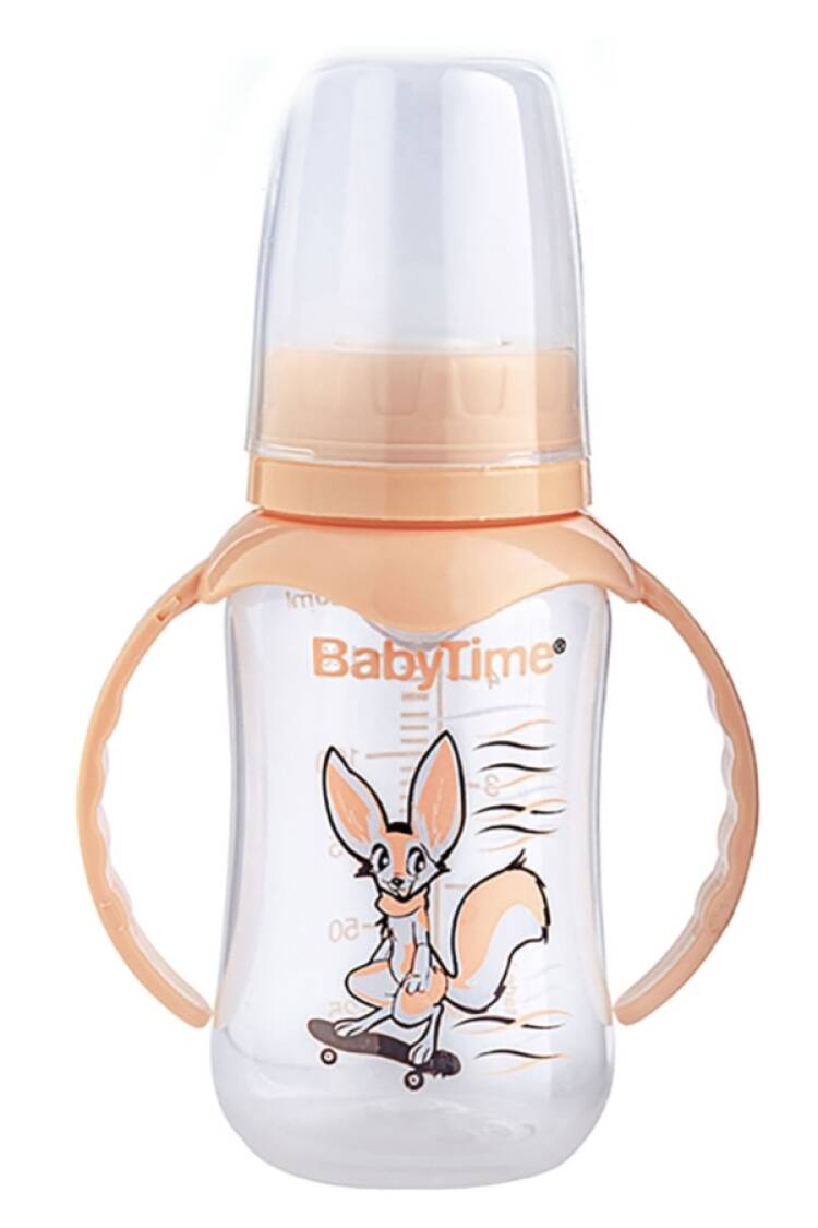 Anne Bebek Araç &amp; Gereç - B1 - Kulplu PP Biberon - Brand: BABY TİME - Women & Kids, Baby Clothes Wholesale - Globality Store