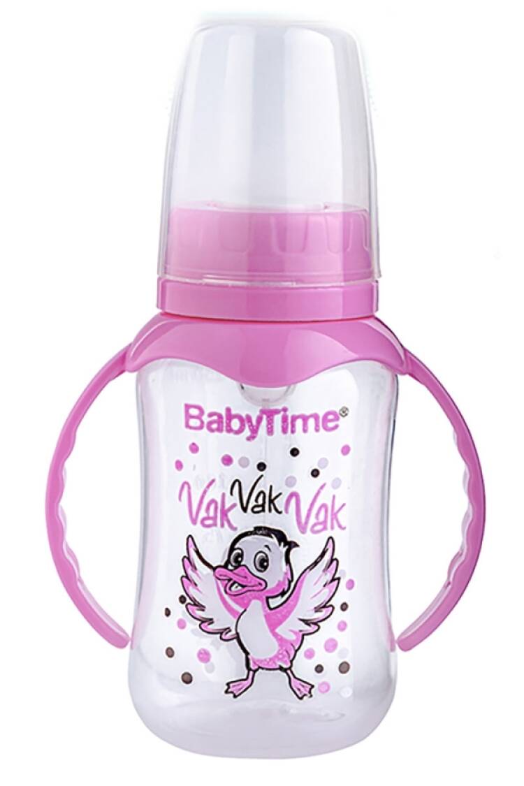 Anne Bebek Araç &amp; Gereç - B1 - Kulplu PP Biberon - Brand: BABY TİME - Women & Kids, Baby Clothes Wholesale - Globality Store