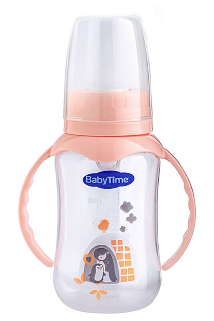Anne Bebek Araç &amp; Gereç - B1 - Kulplu PP Biberon - Brand: BABY TİME - Women & Kids, Baby Clothes Wholesale - Globality Store