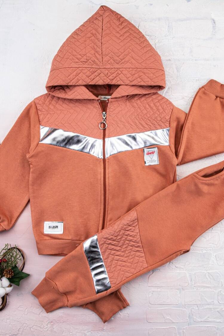 Girls' Suits - Lameli Jakarlı 3 İp Takım 3-6Y 1016-212052 - Brand: Büşra Bebe - Women & Kids, Baby Clothes Wholesale - Globality Store