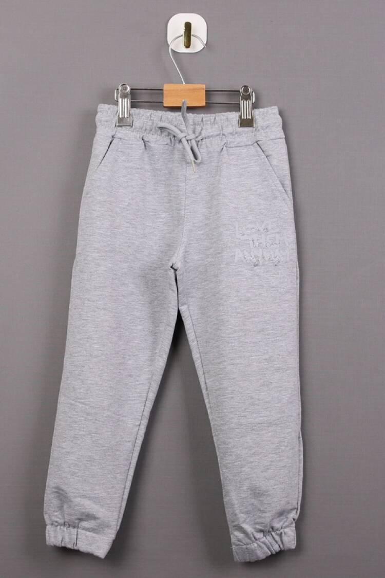 Girls' Suits - B1 - Love Baskılı Kız Tek Alt - Brand: CARİBOU - Women & Kids, Baby Clothes Wholesale - Globality Store