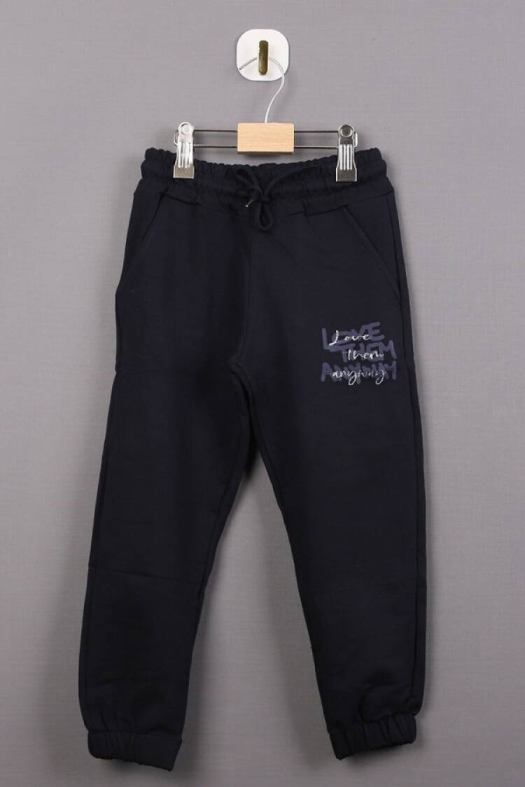 Girls' Suits - B1 - Love Baskılı Kız Tek Alt - Brand: CARİBOU - Women & Kids, Baby Clothes Wholesale - Globality Store