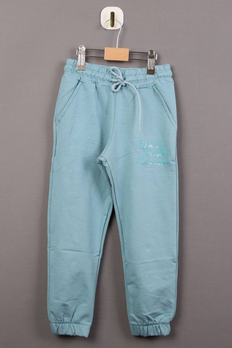 Girls' Suits - B1 - Love Baskılı Kız Tek Alt - Brand: CARİBOU - Women & Kids, Baby Clothes Wholesale - Globality Store