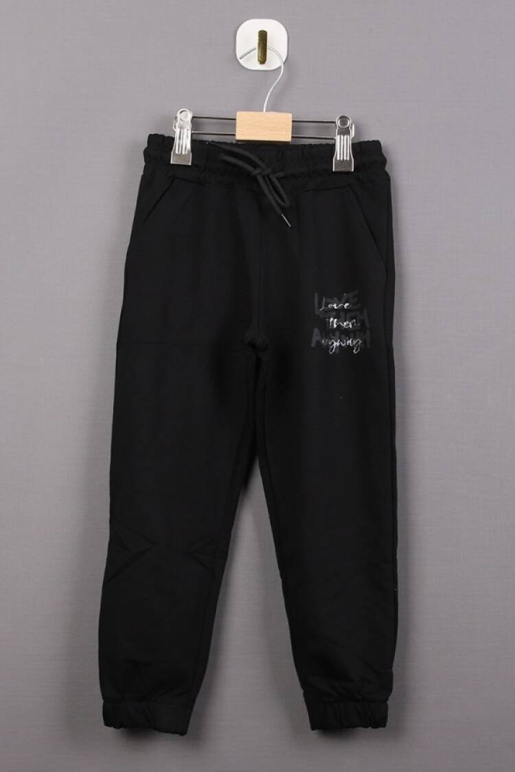 Girls' Suits - B1 - Love Baskılı Kız Tek Alt - Brand: CARİBOU - Women & Kids, Baby Clothes Wholesale - Globality Store