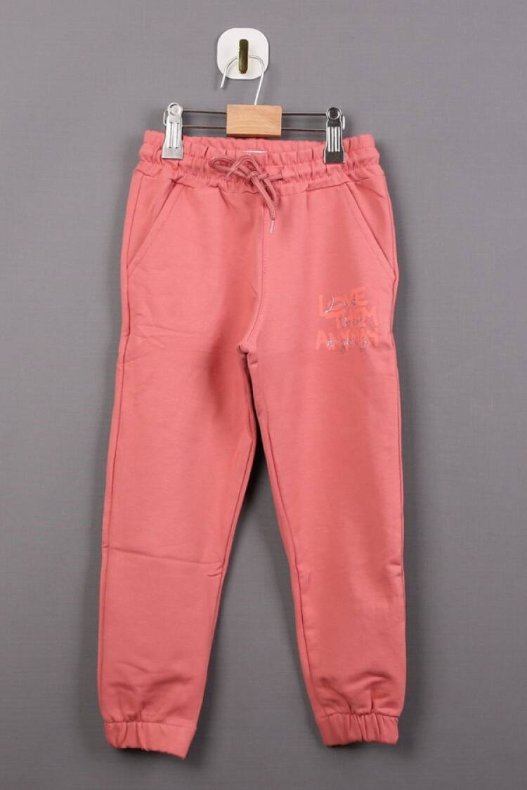 Girls' Suits - B1 - Love Baskılı Kız Tek Alt - Brand: CARİBOU - Women & Kids, Baby Clothes Wholesale - Globality Store
