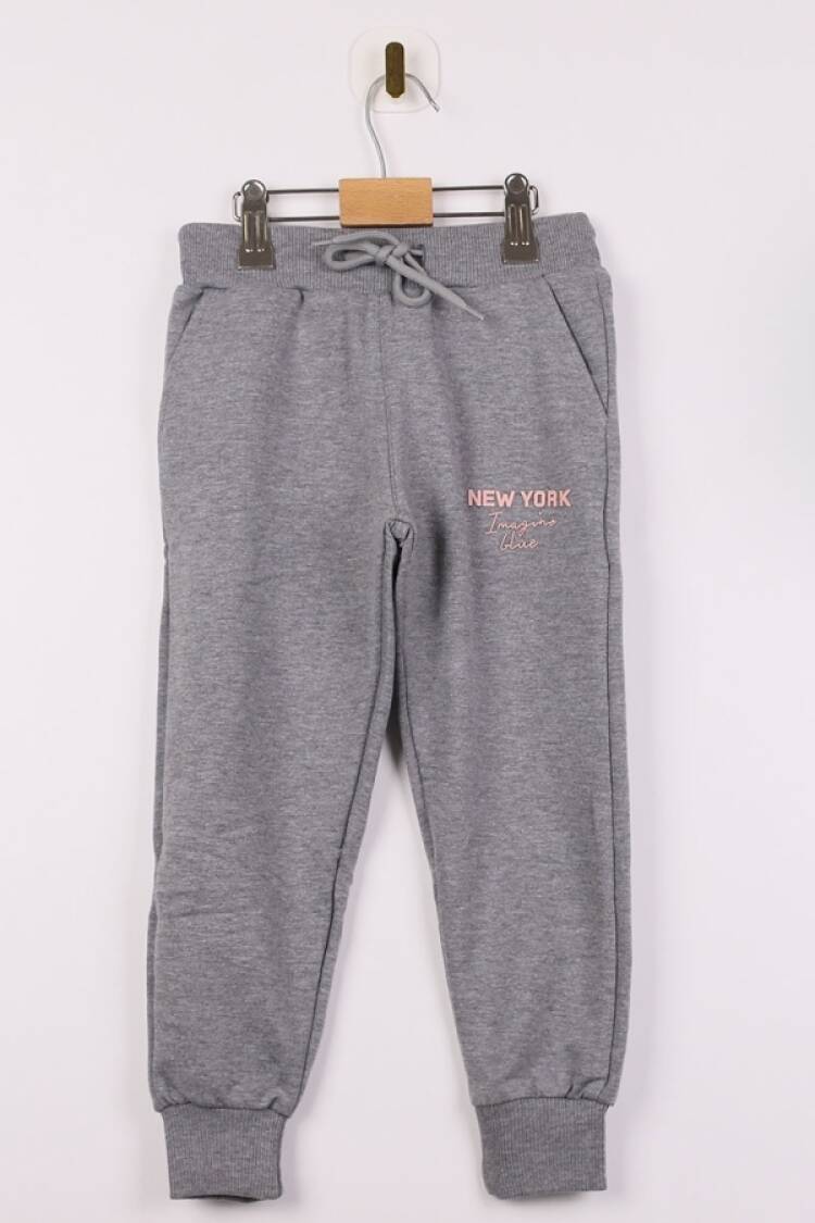 Girls' Suits - B1 - New York Baskılı Kız Tek Alt - Brand: CARİBOU - Women & Kids, Baby Clothes Wholesale - Globality Store
