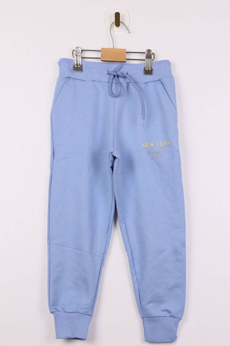 Girls' Suits - B1 - New York Baskılı Kız Tek Alt - Brand: CARİBOU - Women & Kids, Baby Clothes Wholesale - Globality Store