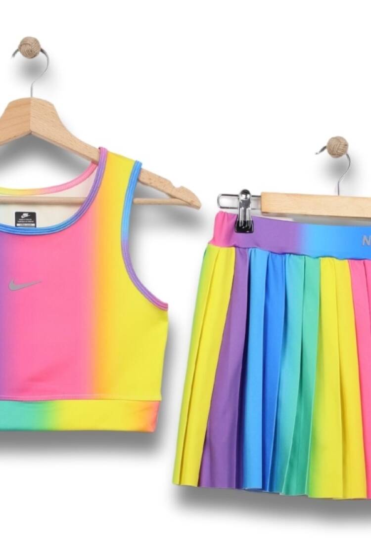 MAYO - B1 - Nike Baskılı Kız Mayo Takım - Brand: LYRA KİDS - Women & Kids, Baby Clothes Wholesale - Globality Store