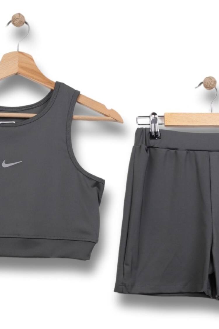 MAYO - B1 - Nike Baskılı Kız Mayo Takım - Brand: LYRA KİDS - Women & Kids, Baby Clothes Wholesale - Globality Store
