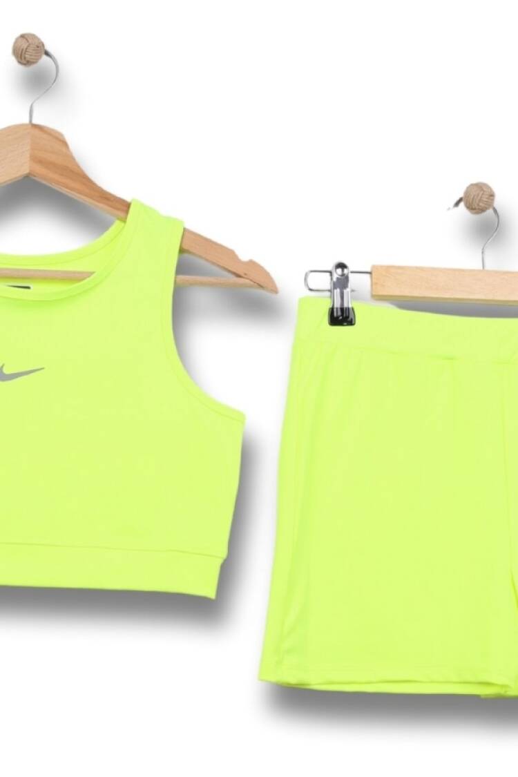 MAYO - B1 - Nike Baskılı Kız Mayo Takım - Brand: LYRA KİDS - Women & Kids, Baby Clothes Wholesale - Globality Store