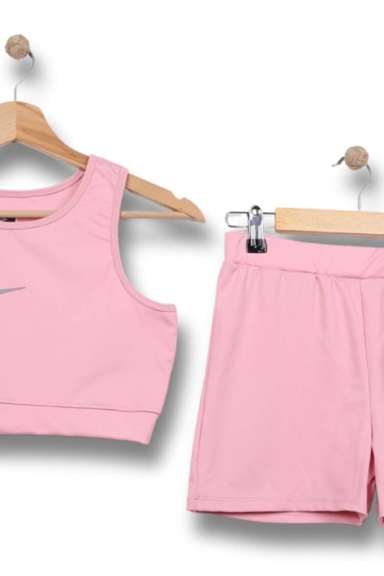MAYO - B1 - Nike Baskılı Kız Mayo Takım - Brand: LYRA KİDS - Women & Kids, Baby Clothes Wholesale - Globality Store