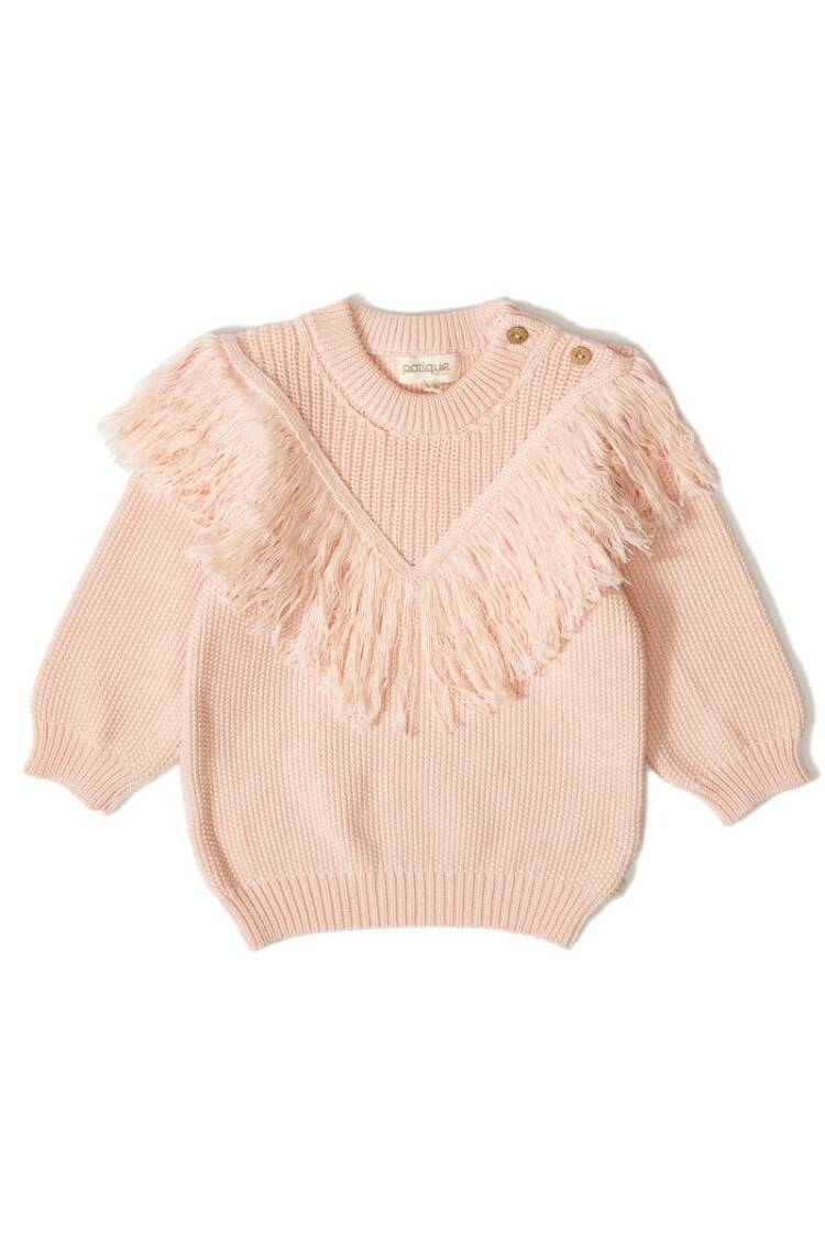 - Organic Cotton Baby Sweater with Tassel 1061 - - Brand: Uludağ Triko - Women & Kids, Baby Clothes Wholesale - Globality Store