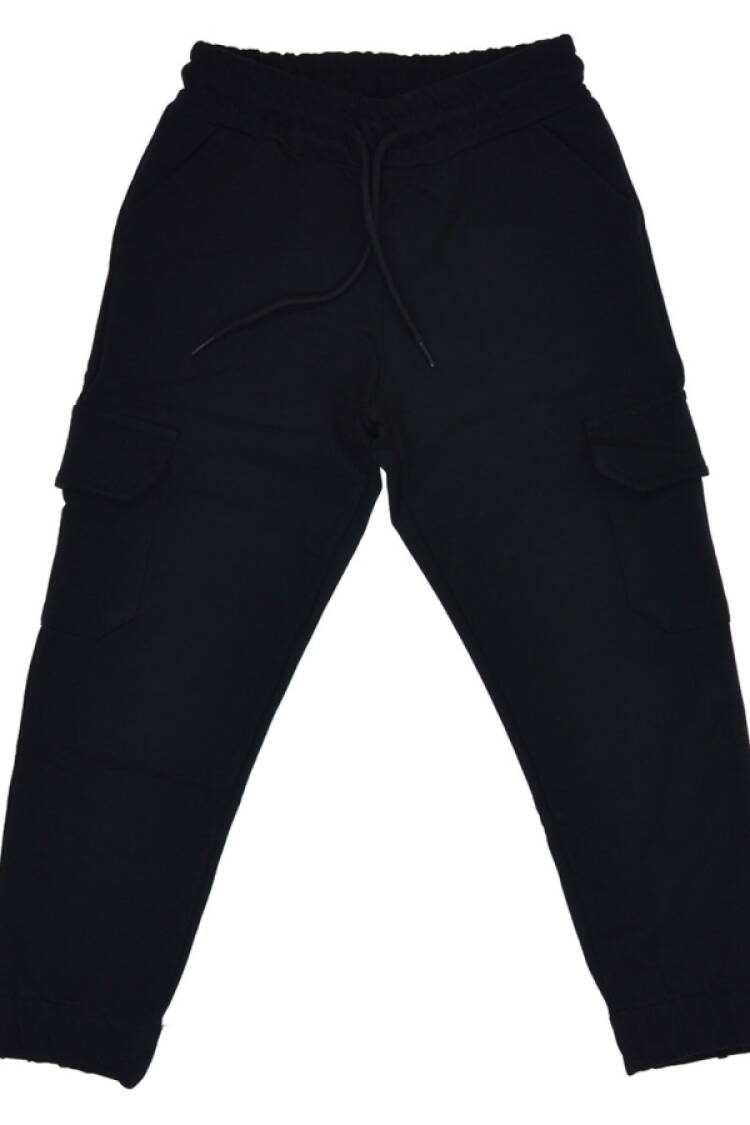 Girls' Suits - B1 - Paçası Lastikli Komando Cepli Kız Tek Alt - Brand: CARİBOU - Women & Kids, Baby Clothes Wholesale - Globality Store